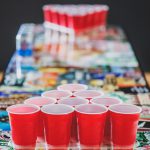 Beer Flags Beer Pong Table
