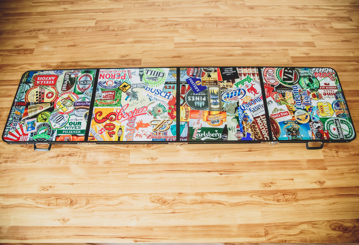Beer Flags Beer Pong Table Graphics