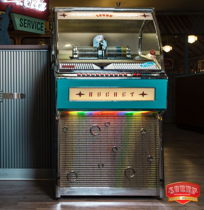 Sound Leisure Vinyl Rocket Jukebox