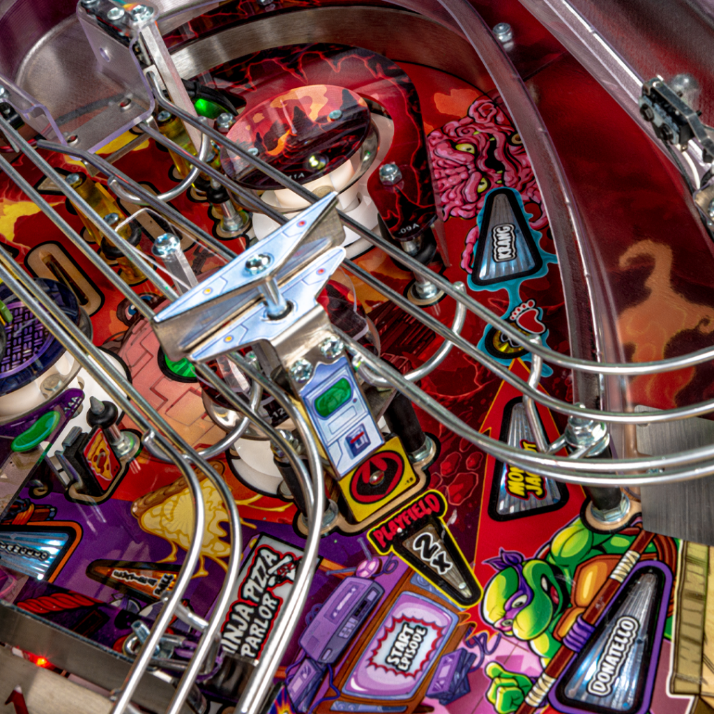 Tangled Pinball Machine Stern TMNT Pinball Machine | The Men's Cave Official Website