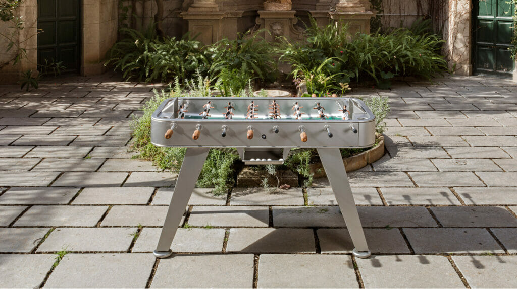 RS Barcelona Foosball Table Inox
