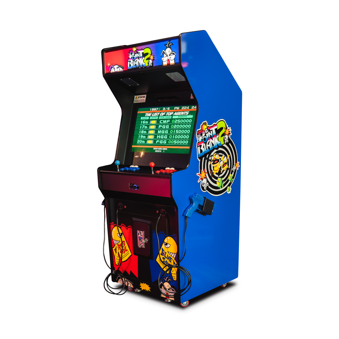 Shootx Light Gun Arcade Machine Front