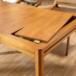 Close-up of the solid hardwood construction LED Kingswood 6tf Game Table