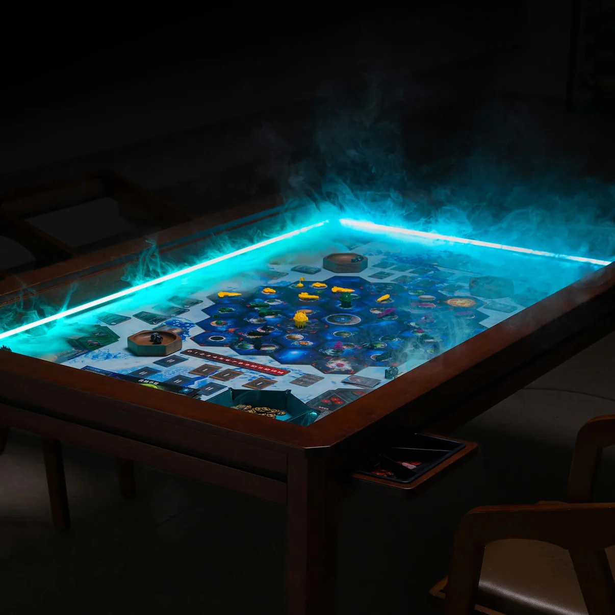 LED Kingswood 5ft game table with LED The Mens Cave Singapore