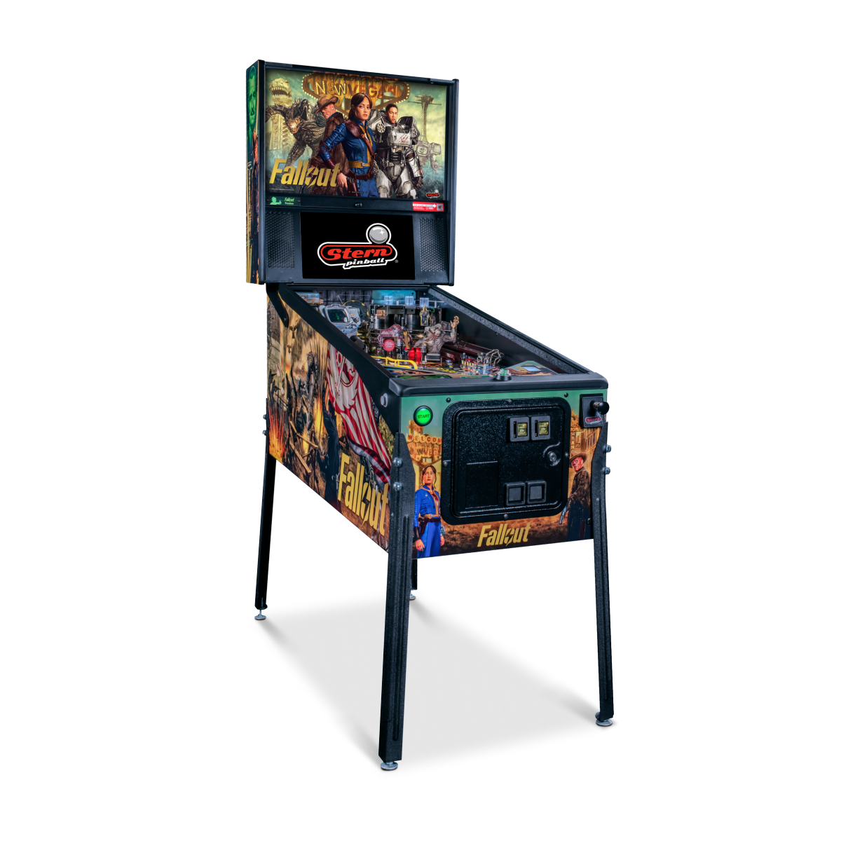 Stern Fallout Pinball Machine Premium Edition The Mens Cave Singapore